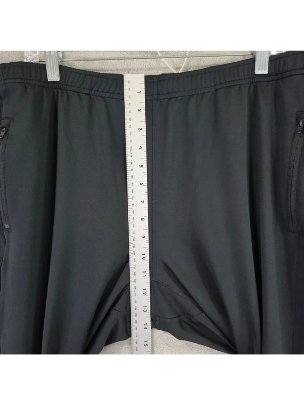 Mens Brooks Spartan Track Pants Drawstring Polyester Blend Stretch Size XL